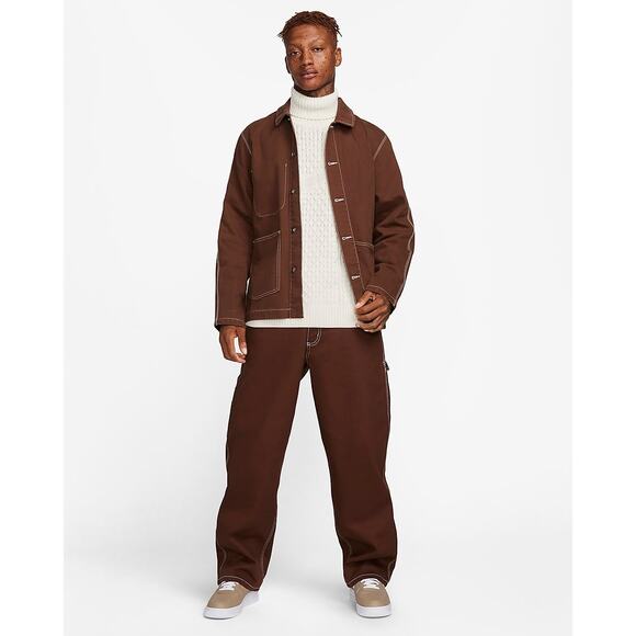 Nike Life Men's Cable Knit Turtleneck Sweater Large FB7770-072 - Picture 2 of 9